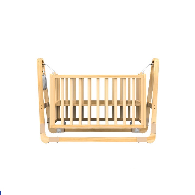 Nôi gỗ tự động và cũi cho bé Z5 (3)